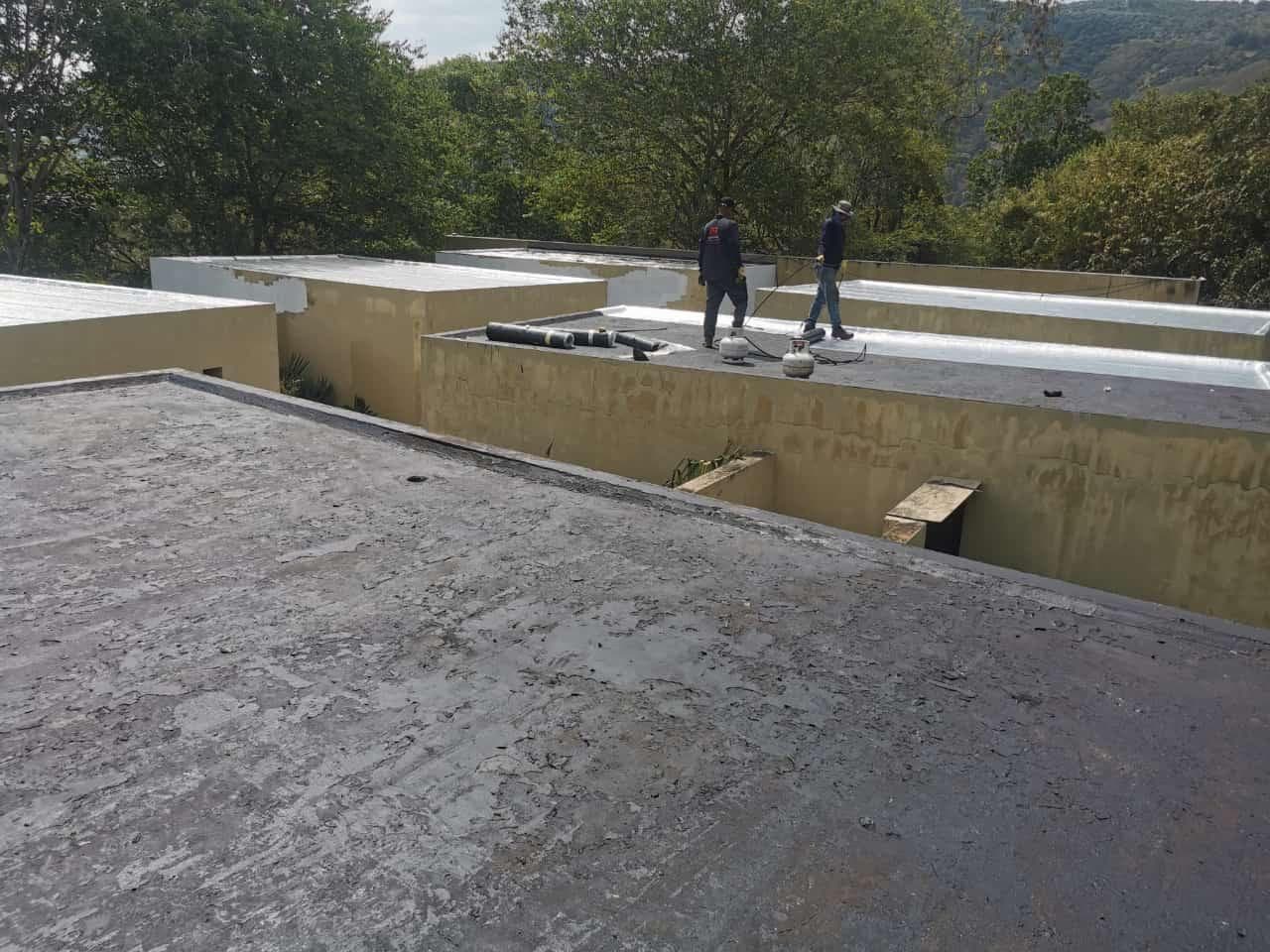 Remodelación de cubierta e impermeabilización 1