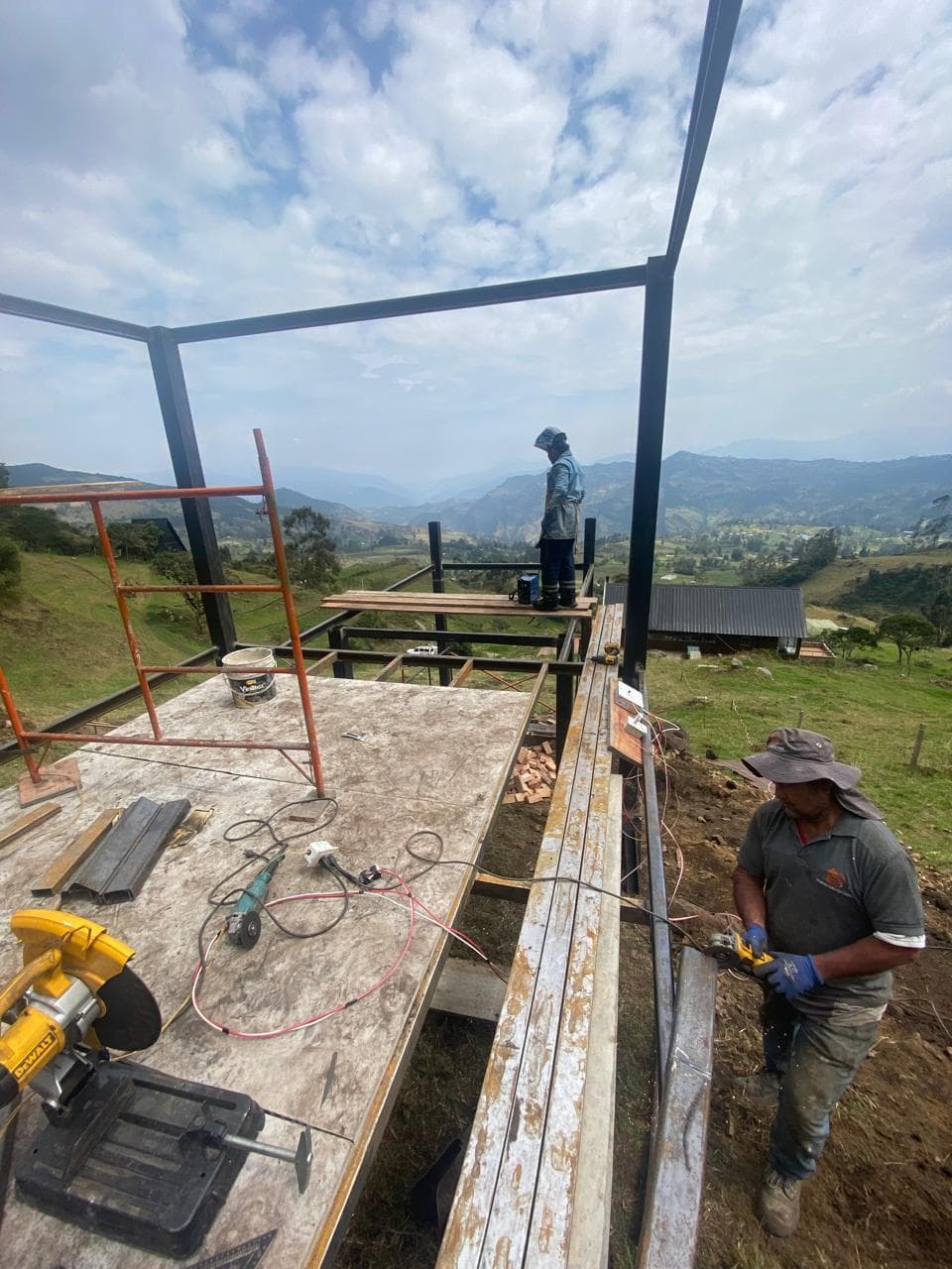 Construcción de cabañas 4