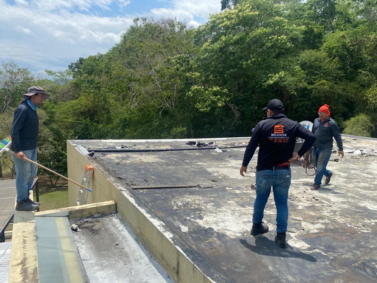 Remodelación de cubierta e impermeabilización 7